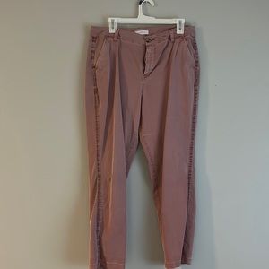 Rose/blush dress pants
